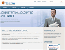 Tablet Screenshot of admin.hureca.com